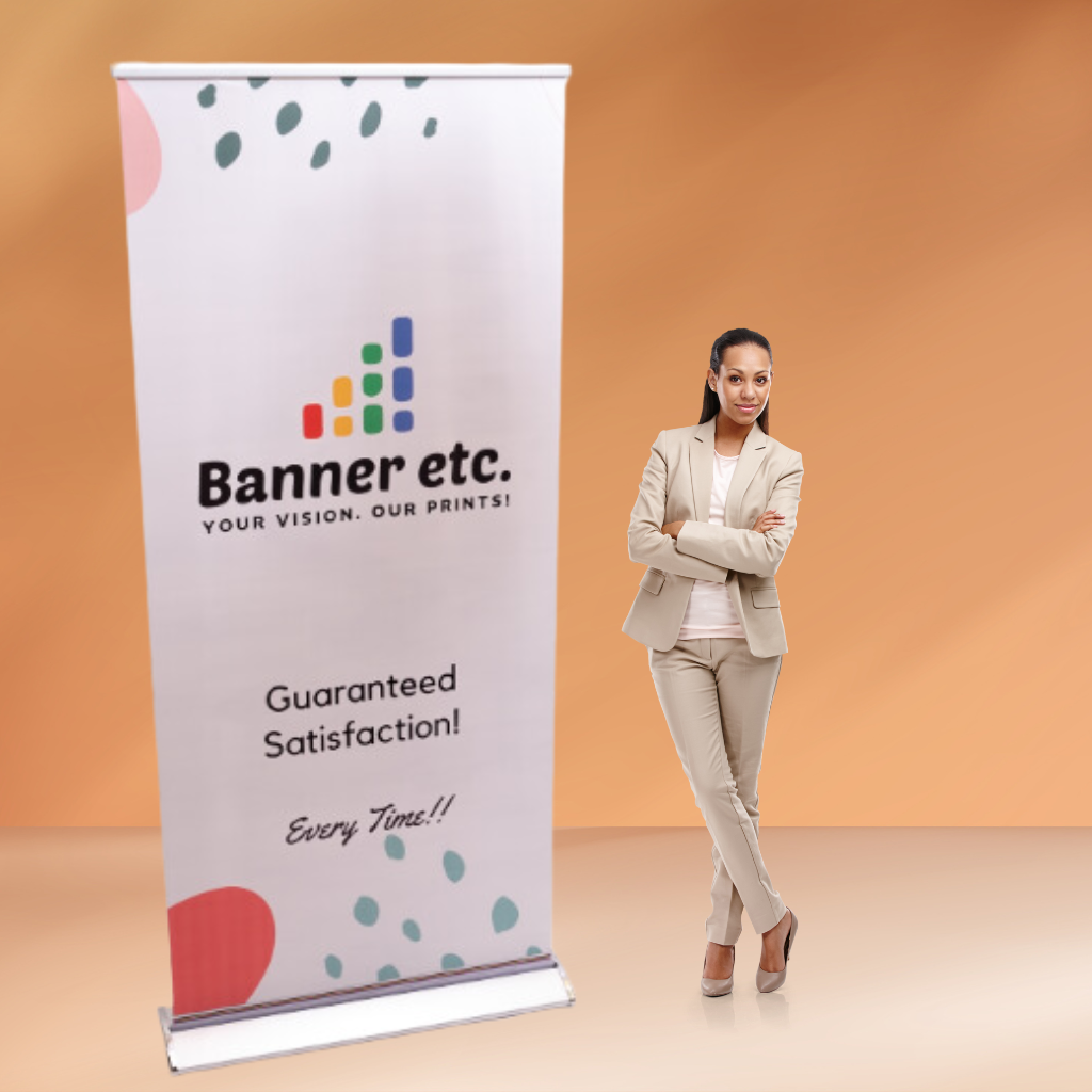 Retractable Banners 78" x 33" 