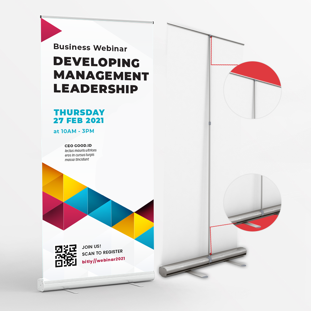 Retractable Banners 72" x 30"