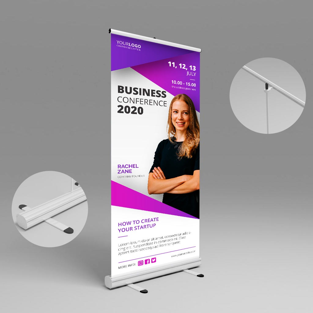 Retractable Banners 72" x 36"