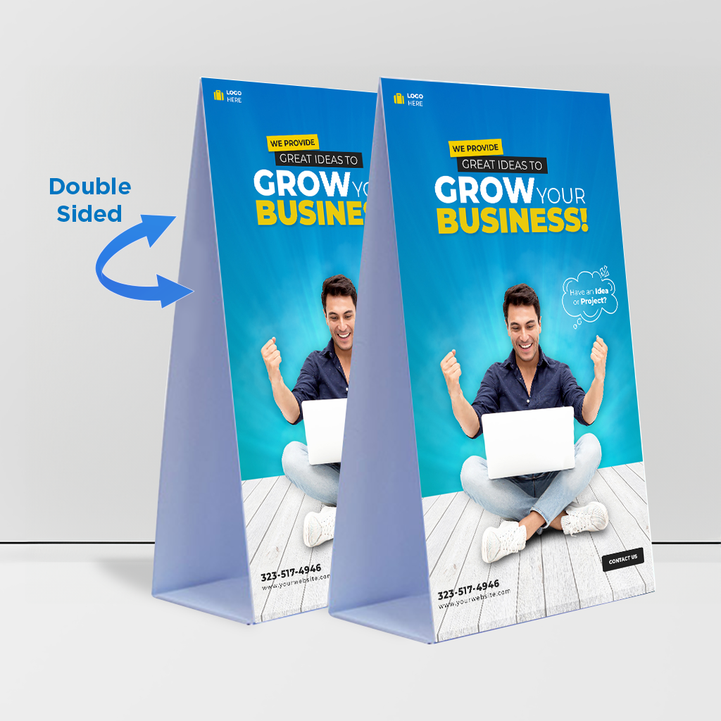 Corrugated A-Frame Signs