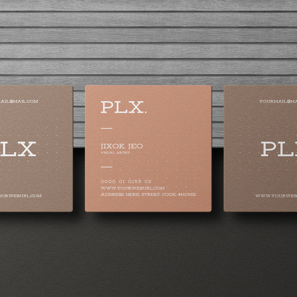 100% Recycled Square Business Cards