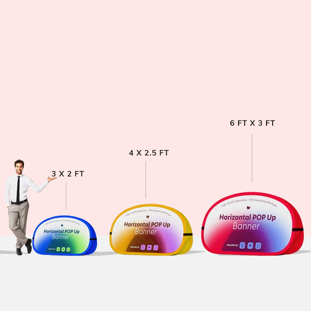 Horizontal Foldable Banner