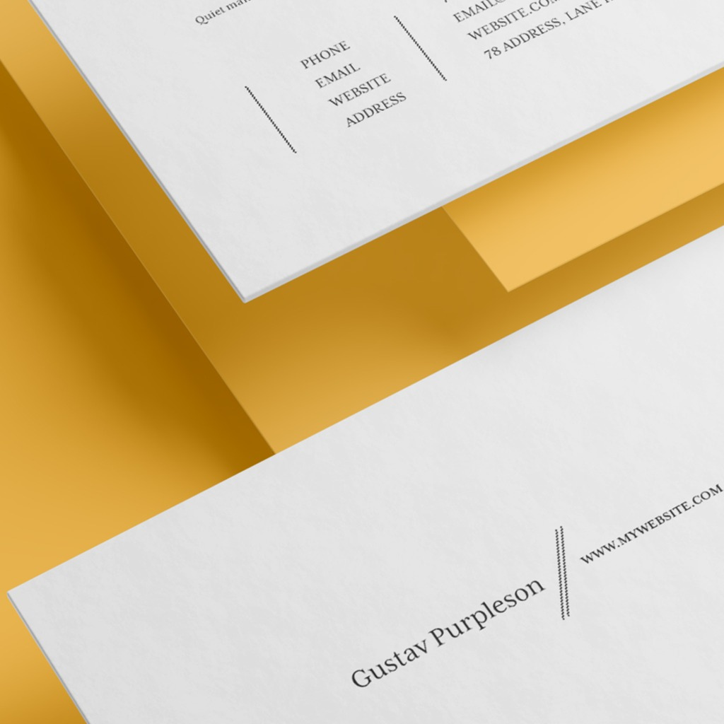 Ultra Thick Business Cards